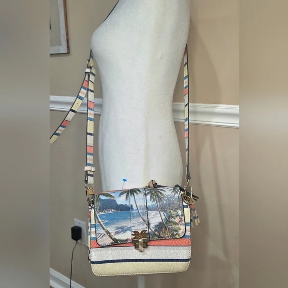 PARFOIS COCONUT CROSS BAG WOMEN'S DESERTCART GIBRALTOR NWOT. - Picture 15 of 16